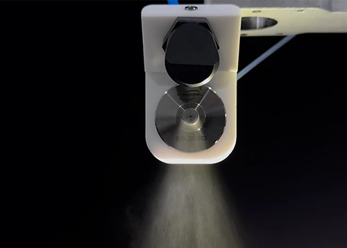 Ultrasonic Nozzle Spray Effect 2 Ultrasonic Nozzle Spray Effect 2