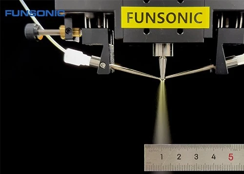 Ultrasonic Nozzle Spray Effect 3 Ultrasonic Nozzle Spray Effect 3