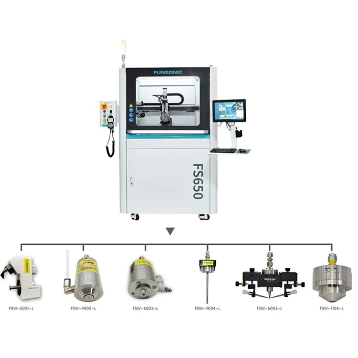 Ultrasonic Film Spray Coater For Battery Electrodes With Various Nozzles