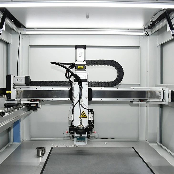 Ultrasonic Precision Car Interior Coating Instrument Door Panel Spray Application